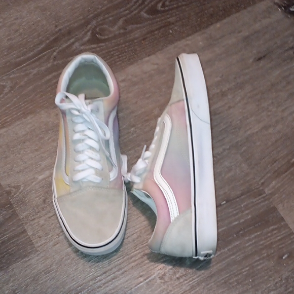 Women's Vans Preloved Multicolor Sneakers - Picture 6 of 10